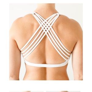 Born Primitive vitality sports bra (medium) white
